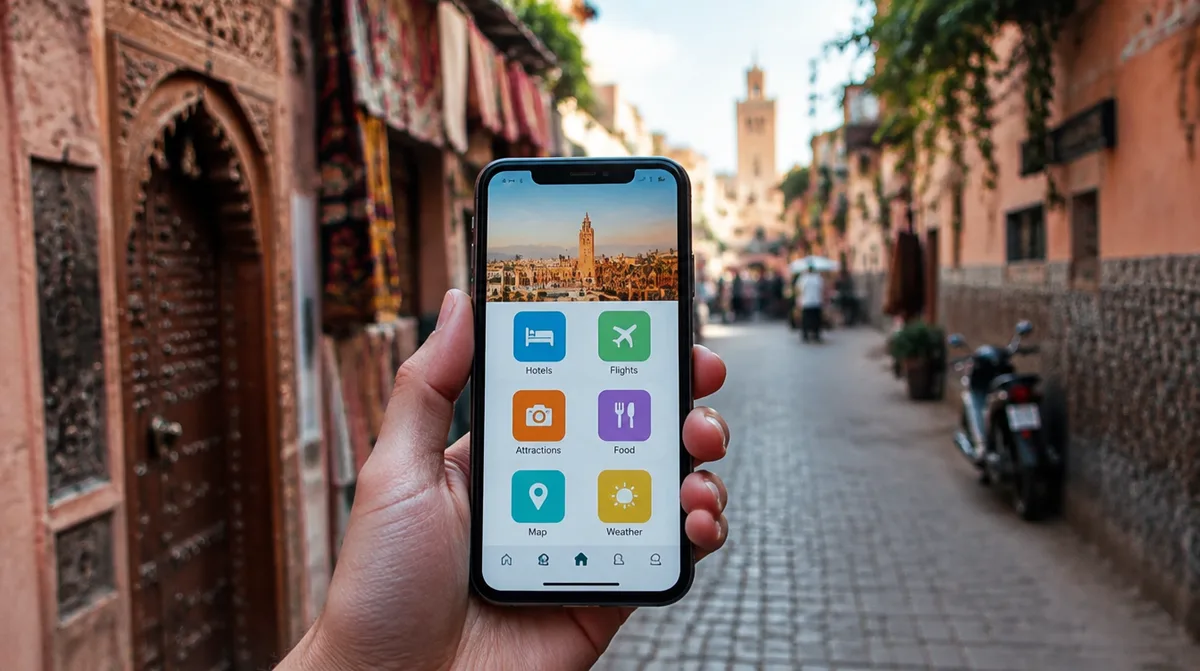 Applications de transport au Maroc sur smartphone